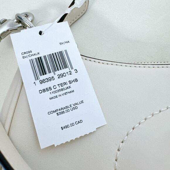 Coach CR099 Teri Shoulder Bag IN Chalk - Picture 9 of 9